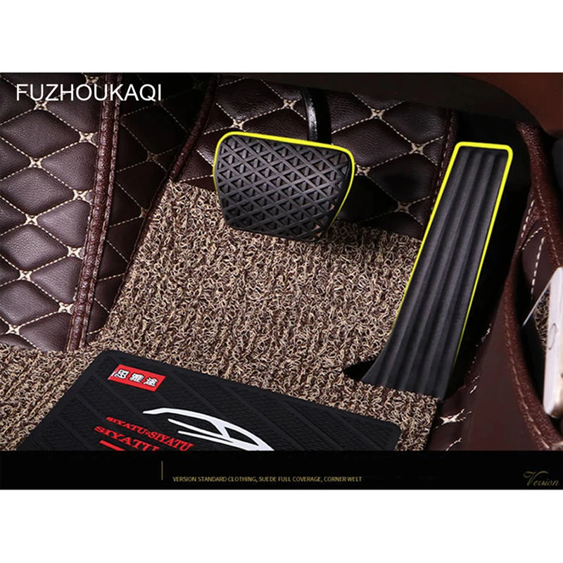 Автомобильные коврики LHD для Land Rover Range Evoque 2015 2014 2013 2012 SUV 4 двери автомобильные