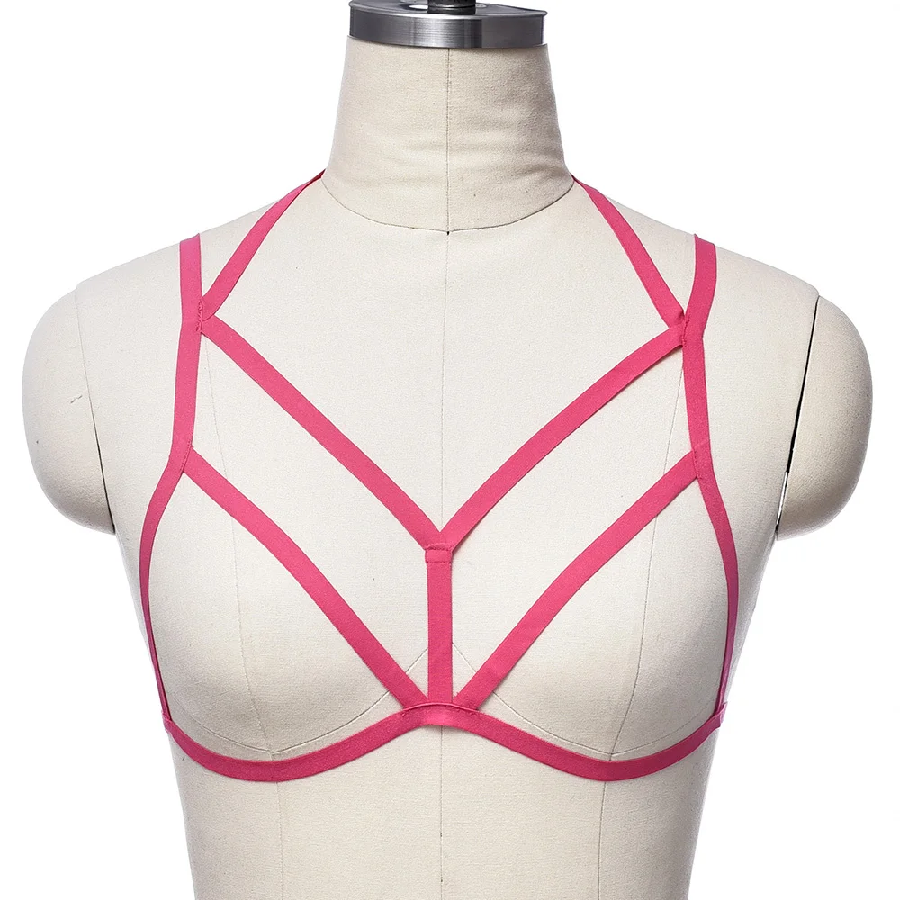 Бюстгальтер женский с открытой грудью для танцев на пилоне | Тематическая одежда