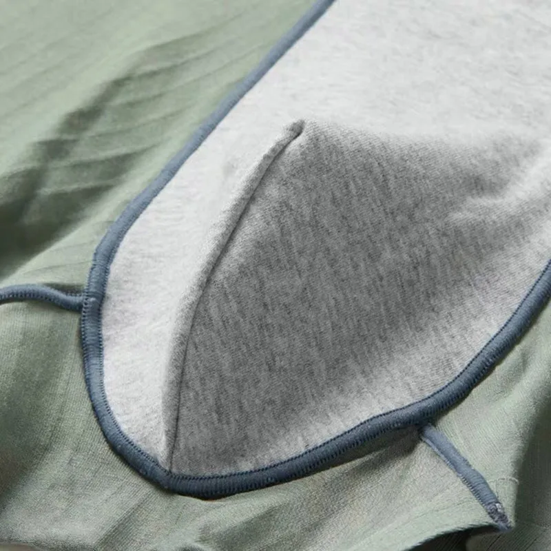 3pcs/Lot Men's Underwear Men's Pure Cotton Flat Angle Breathable Underwear Pure Color Shorts Brand Underwear