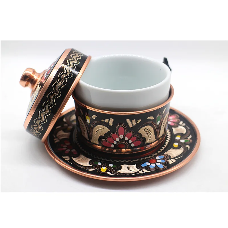 Чашка для кофе по турецки эмалированная чашка в европейском стиле традиционная