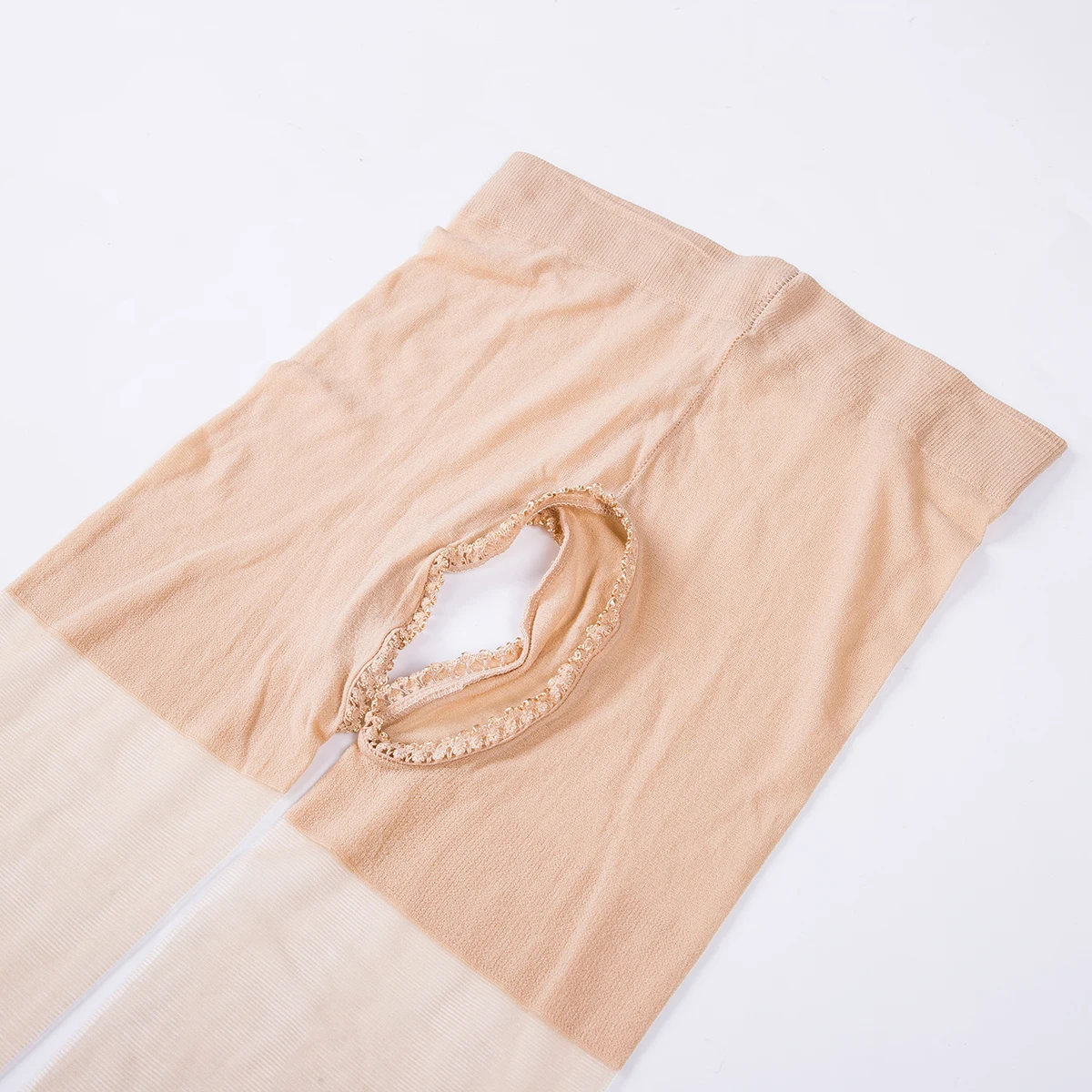 Новинка 2019 пикантные колготки Один размер женские прозрачные без промежности