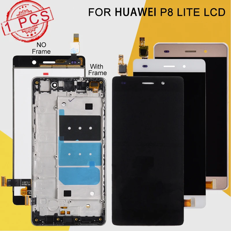 Акция Catteny для Huawei P8 Lite ЖК дисплей с сенсорной панелью стеклянный экран