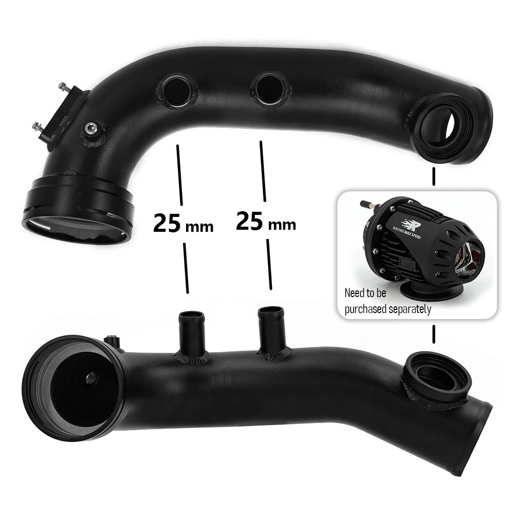 Воздухозаборный турбошланг алюминиевая заряжающая труба с фланцем HKS BOV подходит