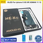 ЖК-дисплей JK GX ZY HE X Pantalla OLED для iPhoneX, ЖК-дисплей, сенсорный экран, дигитайзер в сборе для iPhone X XS 11 Pro XSMax XR