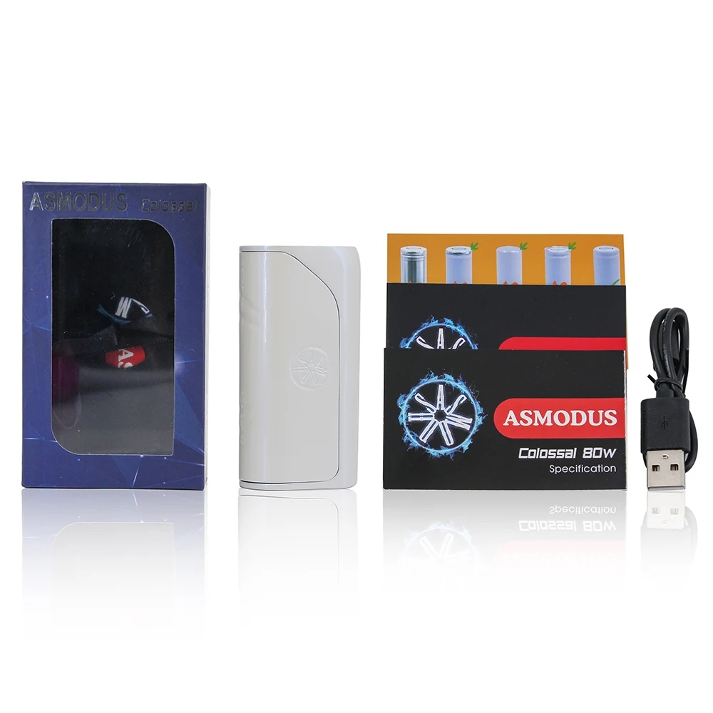 Asmodus колоссальный 80 Вт мод подходит для одной батареи 18650 vs Drag X S | Электроника