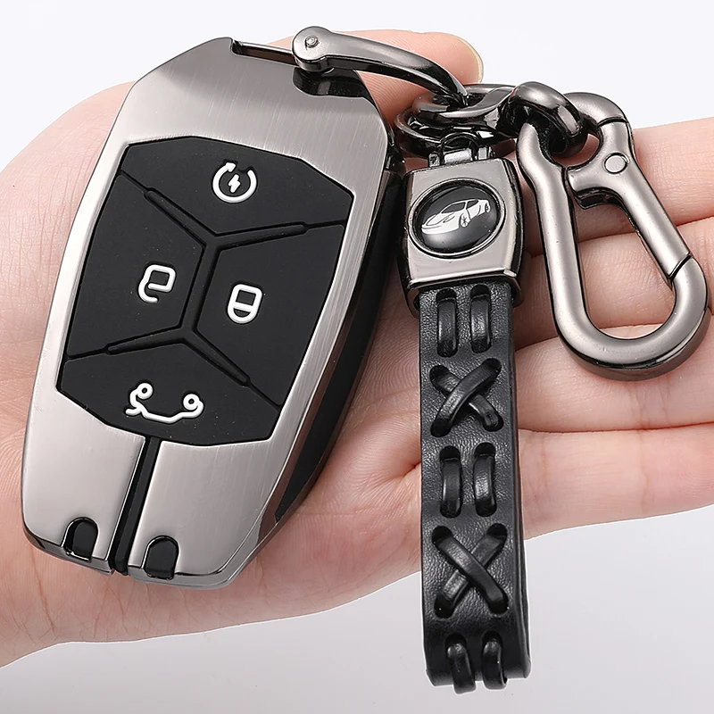 

Zinc alloy key shell is suitable for collar 01/02/03 key case 01PHEV car remote control protective cover buckle modification