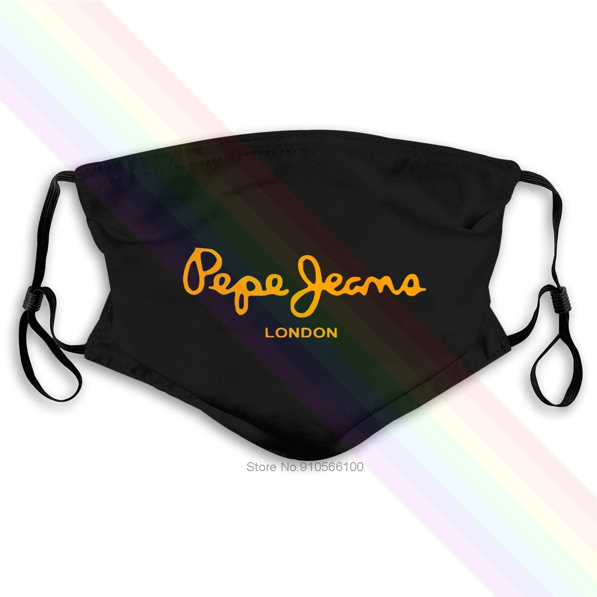 Pepe Jeans джинсы Лондон классический логотип Моющиеся Многоразовые маска с 2 шт. PM2.5