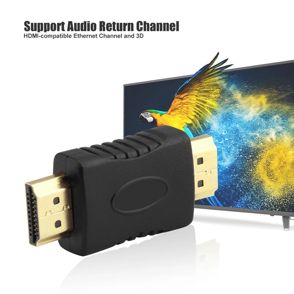 Совместимому с HDMI разъем Папа папа муфта 4K совместимому кабель удлинитель