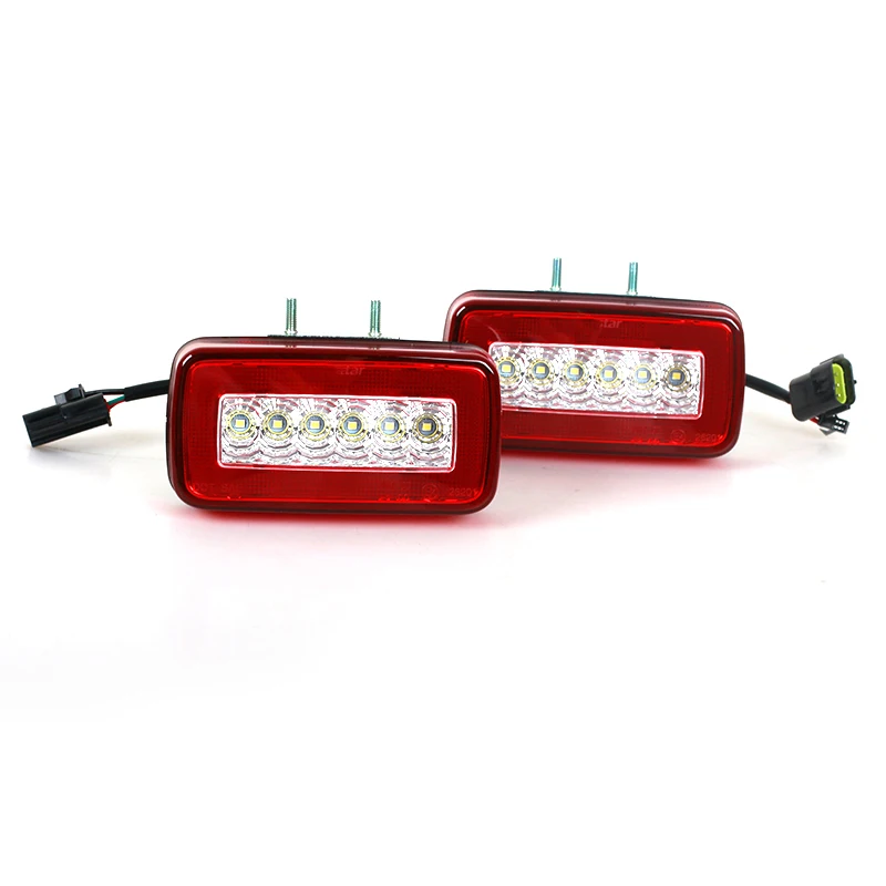 Автомобильная светодиодный ная задняя противотуманная фара 2 в 1 задний фонарь