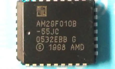 100% Новинка бесплатная доставка 10 шт./партия AM29F010B 55JC AM29F010 29F010 PLCC32 модуль Новый в