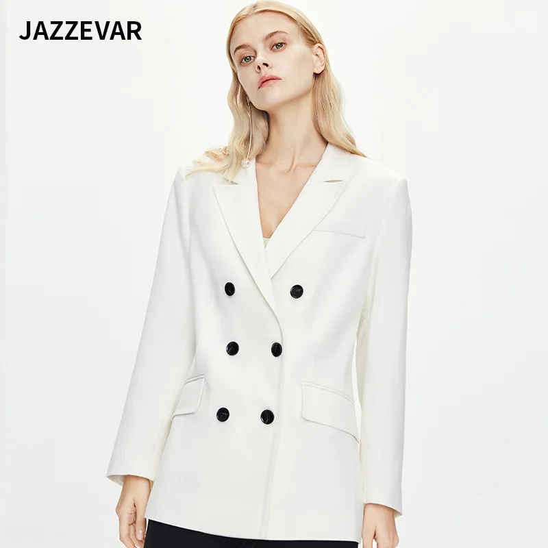 JAZZEVAR 2021 High-end темперамент короткий костюм новый продукт утолщенной высокое