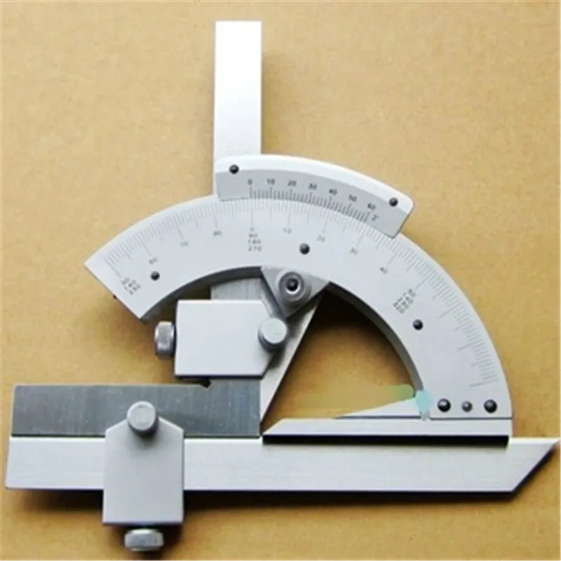 Fixmee 320 градусов Универсальный конического зубчатого колеса транспортир угловой