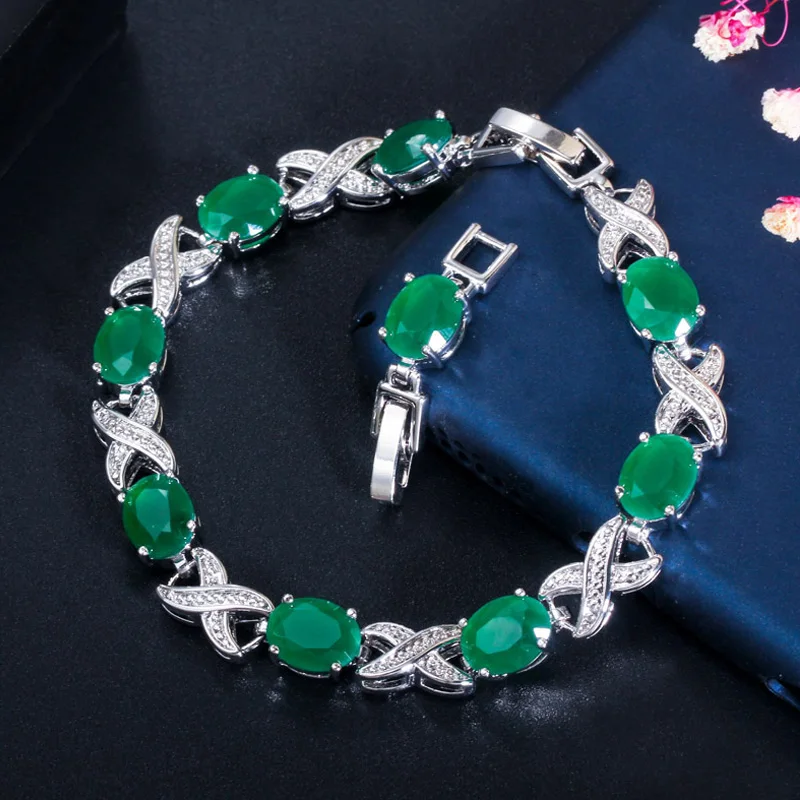 Модный женский круглый браслет Pera с разноцветными белыми искусственными