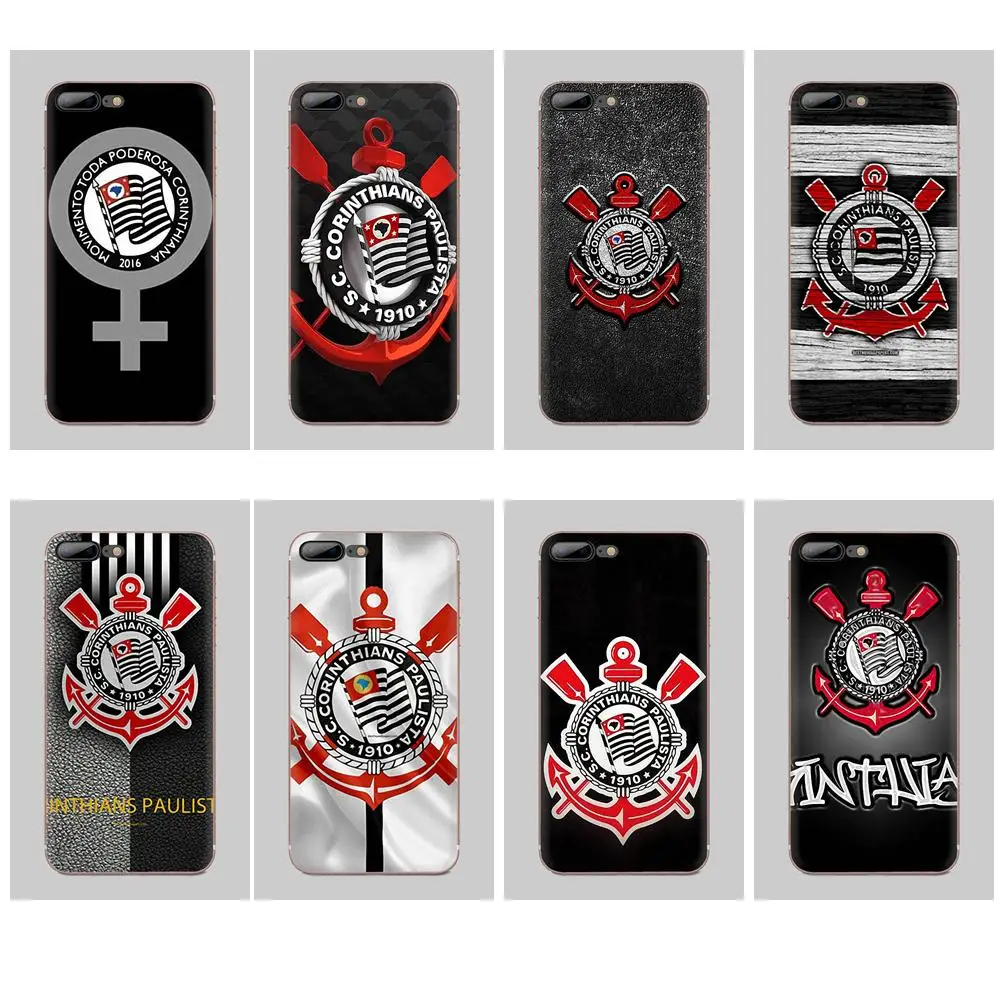 Мягкий Новый стиль для Xiaomi Redmi Note 2 3 3S 4 4A 4X5 5A 6 6A Pro Plus Corinthians Club|Чехлы-накладки| |