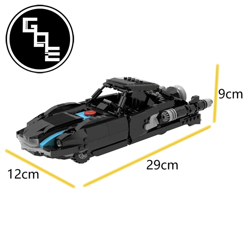 

High-Tech Super Racing Car Bricks MOC-20441 Incredibiless Super Hero Roadster Vehicle Model Building Blocks Diy Toy For Children