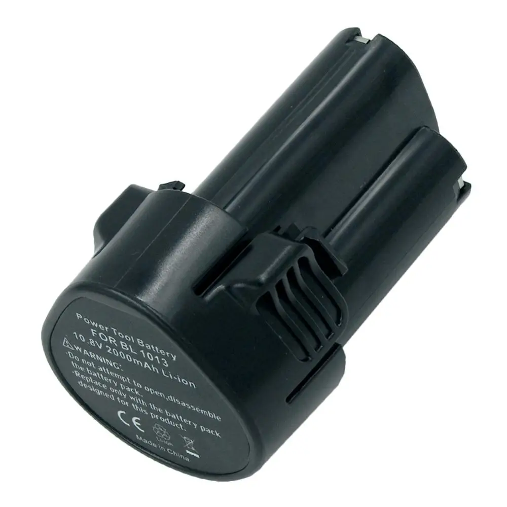 10,8 Вольт/12 В 2.0Ah литий-ионный аккумулятор для Makita 2000 мАч BL1013 BL1014 CL100DW CL100DZ CL102DZX LCT203W