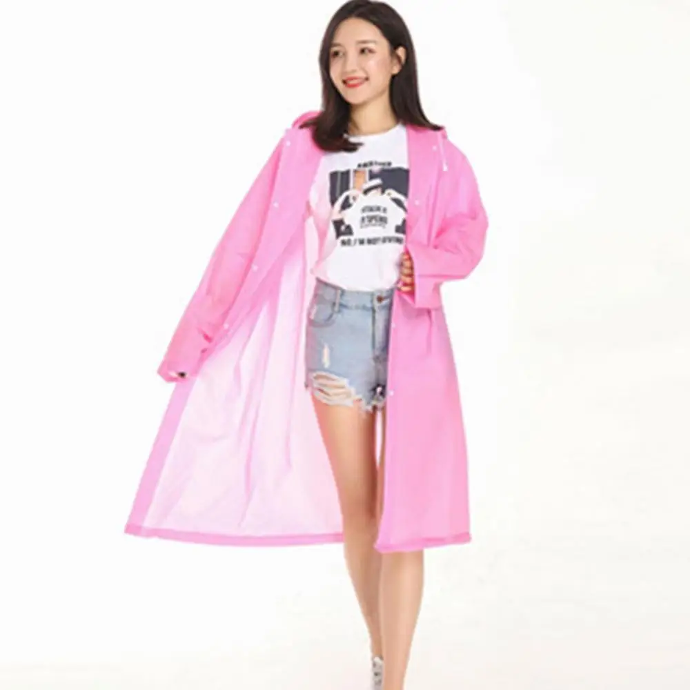 Плащ-дождевик многоразовый портативный водонепроницаемый | Дом и сад