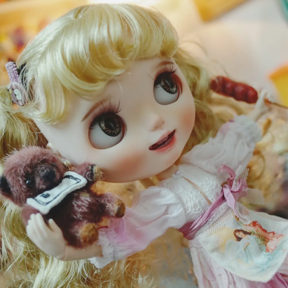 Кукла Blyth NBL 1/6 BJD с индивидуальным лицом большими глазами шарнирная кукла со