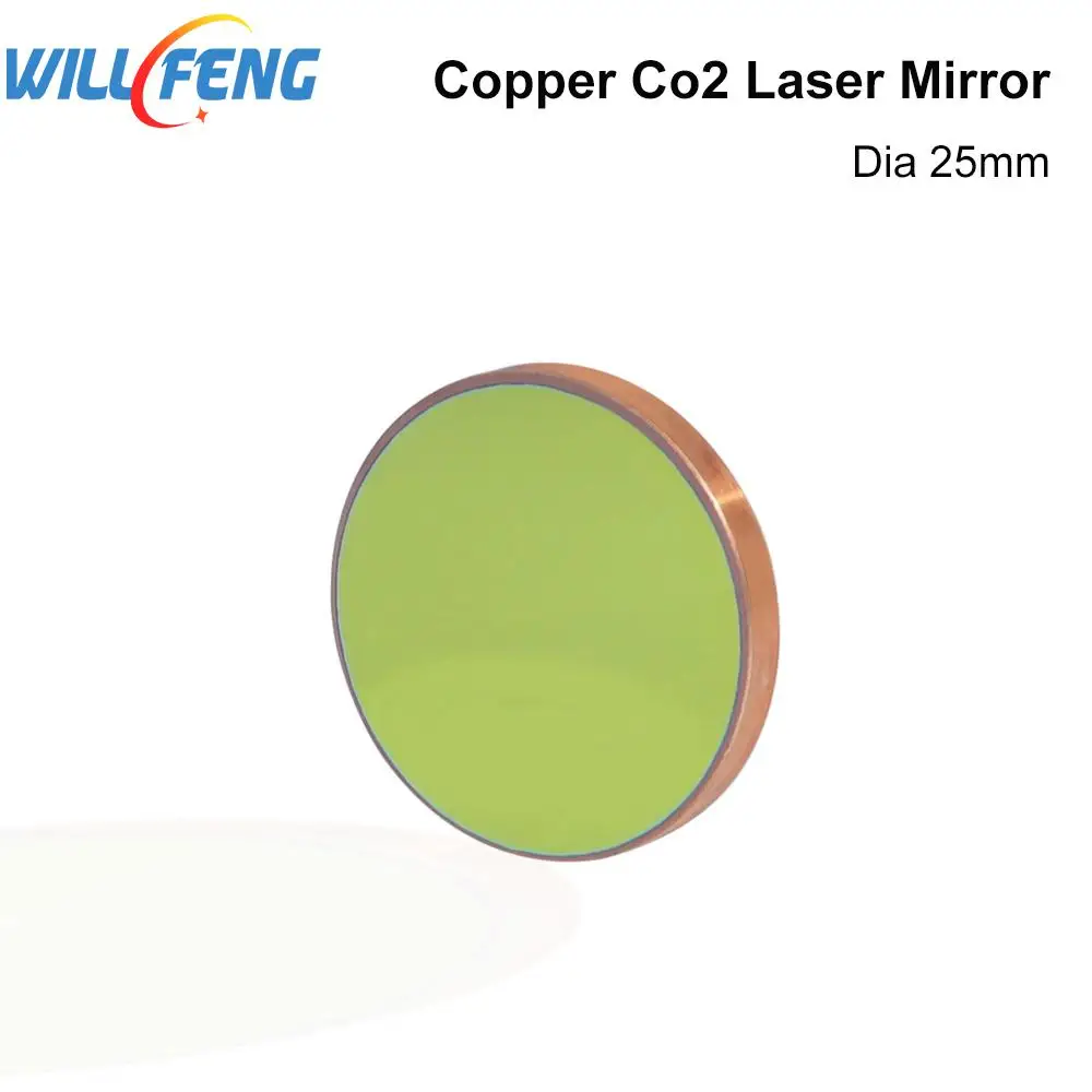 Медное отражающее зеркало Will Feng диаметром 25 мм 3 шт./лот лазерное Cu для лазерного