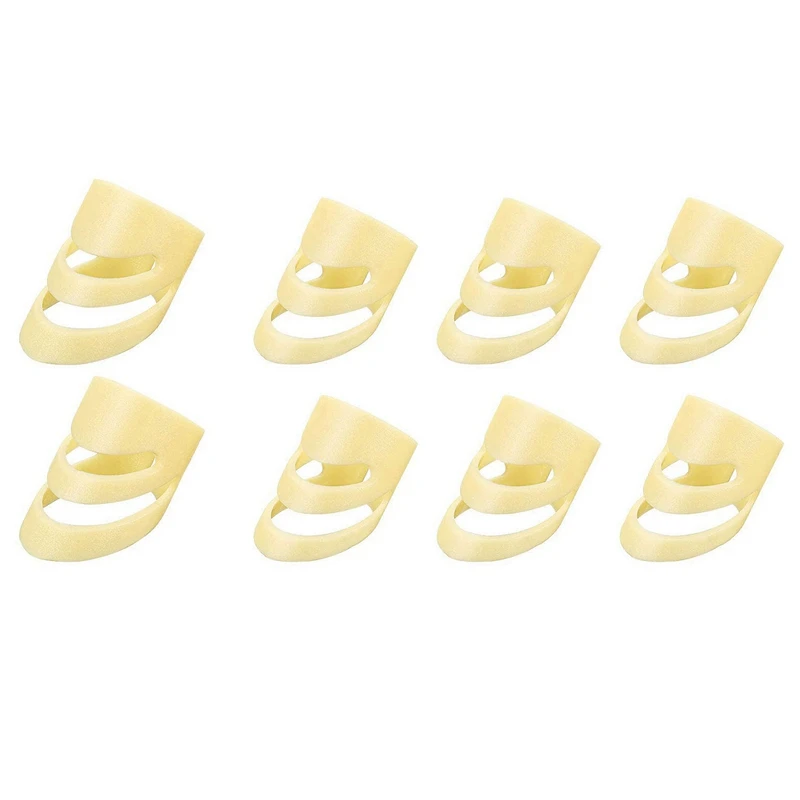 

8 шт. гитарные палочки регулируемые пальчиковые палочки средние и большие пластиковые палочки для гитары бас банджо укулеле