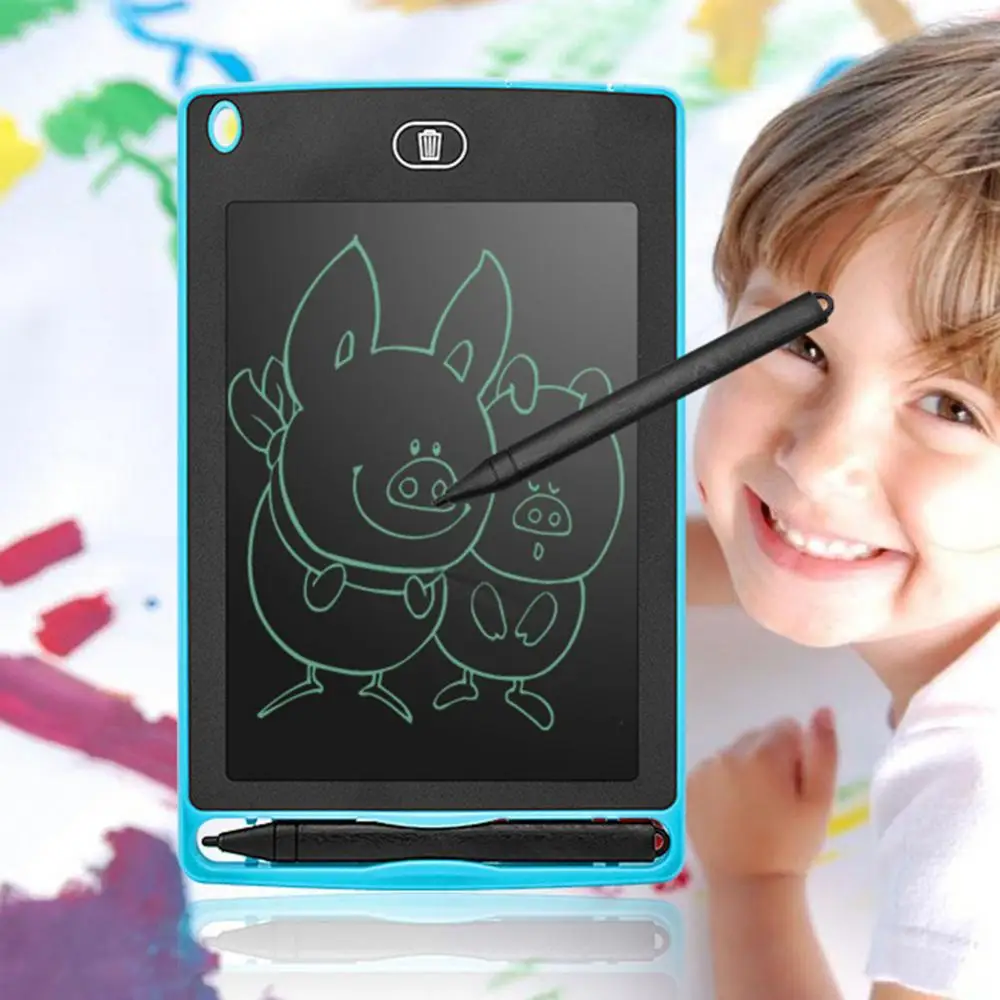 

New Lcd Writing Tablet 6.5 Inch Digital Drawing Electronic Pad Message Graphics Writing Board Children Gifts Child education