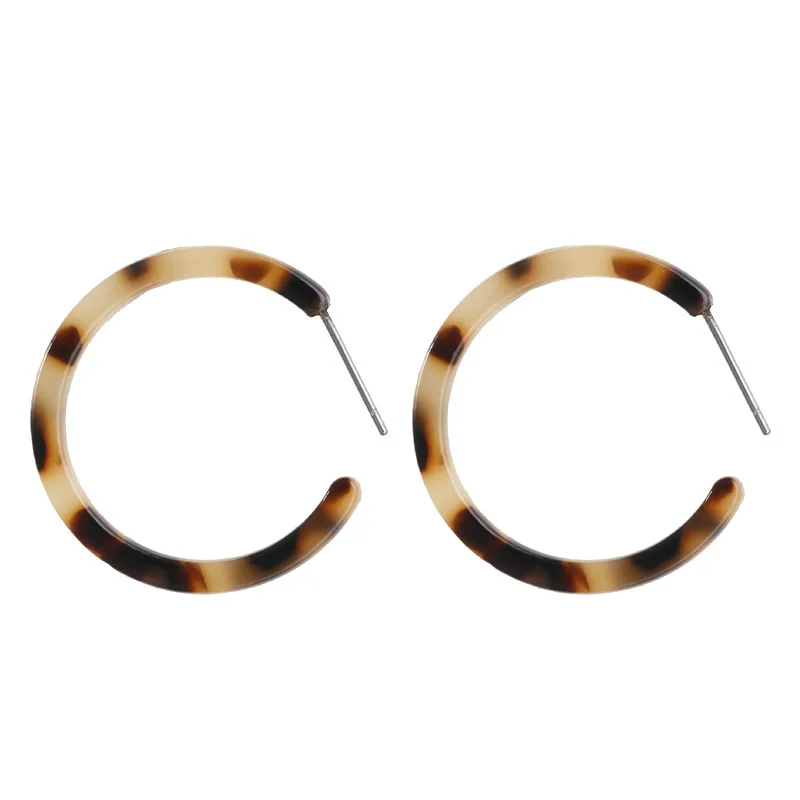 Акриловые серьги новые модные в западном стиле простые хипстерские с