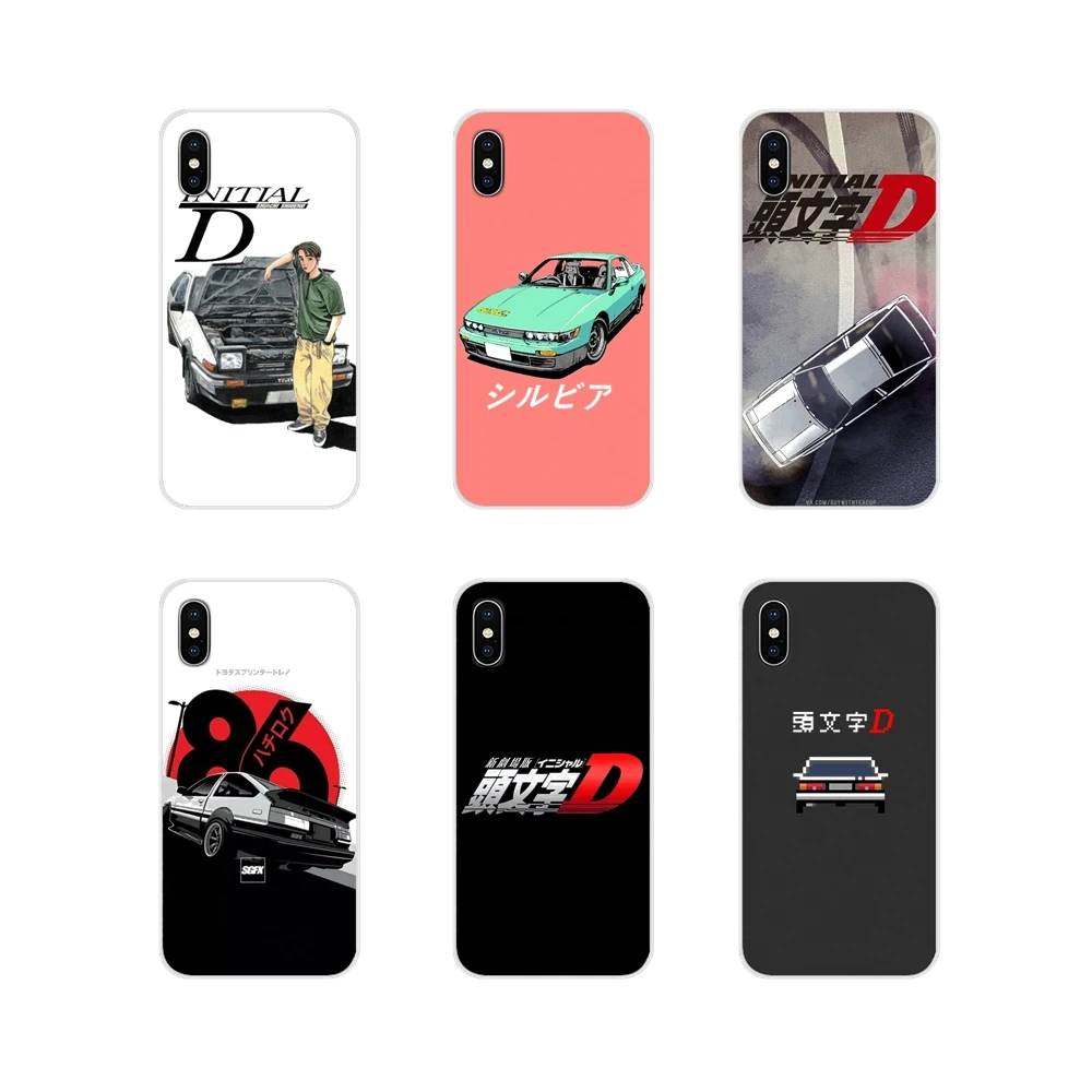 Аксессуары чехлы для фильмов ae86 trueno initial d Oneplus 3T 5T 6 T Nokia 2 3 5 8 9 230 3310 1 7 Plus 2017