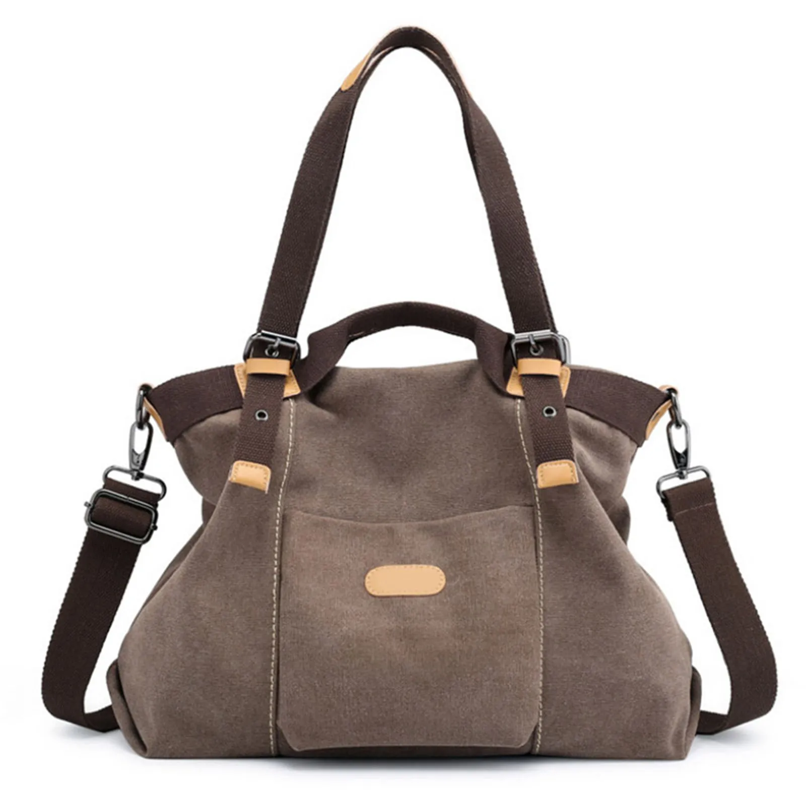 

Women Spring Summer Canvas Bags Shoulder Crossbody Messenger Bag Large-capacity Handbag Tote 38*12*29cm-B5