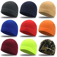 autumn and winter men and womens outdoor fleece hat sports cold wind and thermal climbing cycling skiing and running hats
