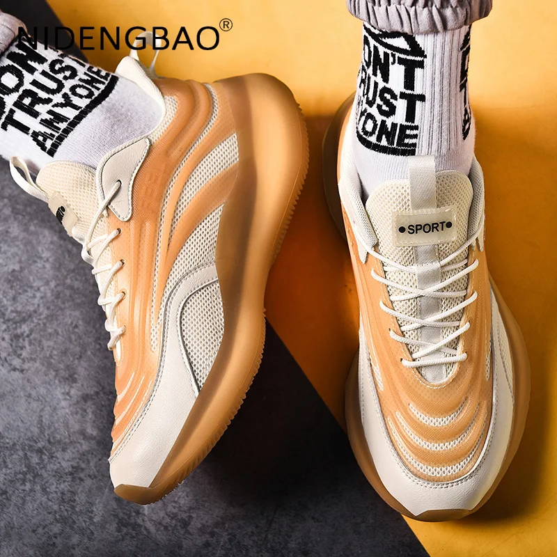 Men Sneakers 2021 Women's Sports Shoes Breathable Comfortable Noctilucent Style Jogging Running Trainers Non Slip Zapatilla