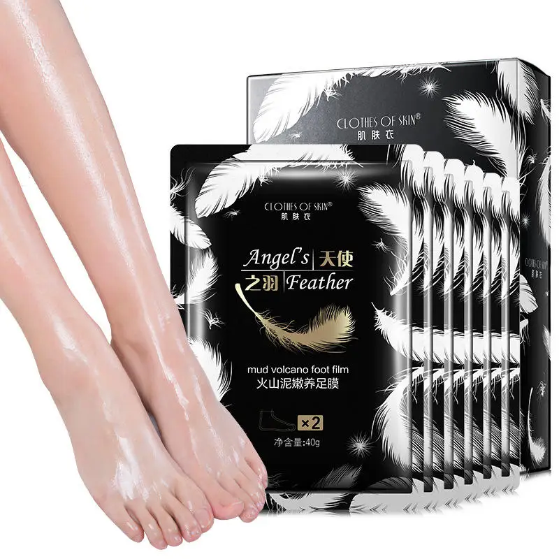 Маски для ног Отшелушивающий мозоли Уход за ногами Детские гладкие носочки