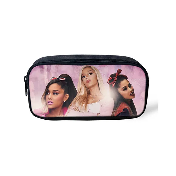 CDZHL713K Thikin Ariana Grande Повседневная пеналы ручка сумка для ручка для девочек чехол для студентов макияж хранения сумки ручка кошельки для детей - Цвет: CDZHL713K