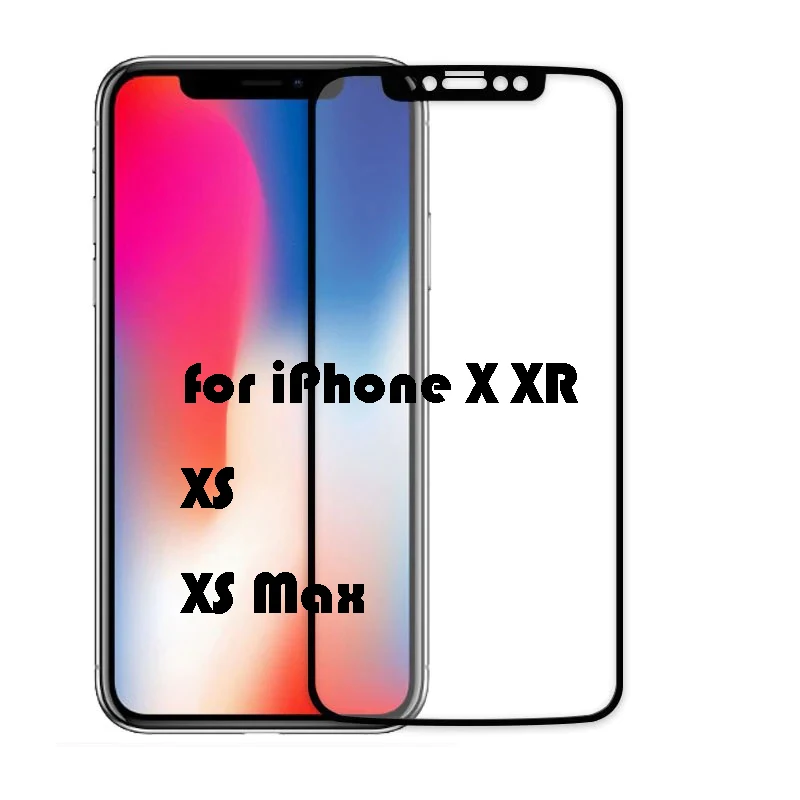 Для iPhone X XR XS Max 11/Pro/Max Preminum 0 3 мм закаленное стекло 2.5D Передняя защитная пленка 9H