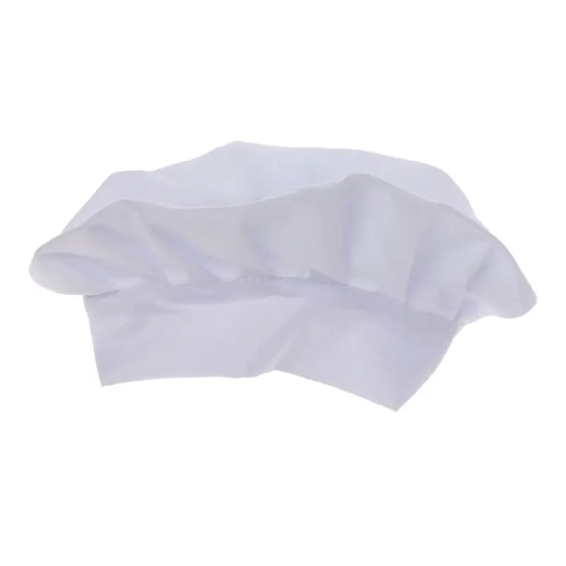 Accesorios de fotograf&iacute;a para beb&eacute;s, sombrero de Chef peque&ntilde;o, envoltura el&aacute;stica blanca, accesorios creativos para cocineros, accesorios de fotograf&iacute;a para reci&eacute;n nacidos L41D-1