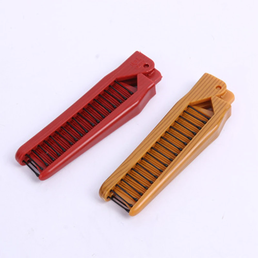 1 шт. Портативный портативный гребень для волос Щетка массажная расческа анти