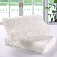 01memory foam bedding pillow cervical spine protection slow rebound adult orthopedic pillow 48x43cm