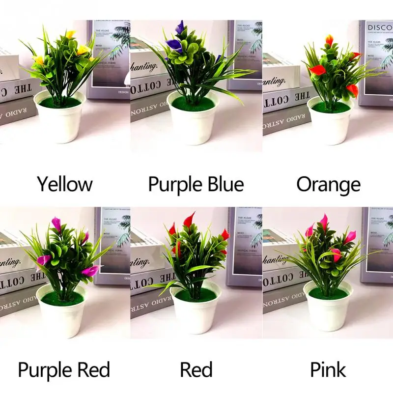 Бонсай в горшке Искусственный цветок бонсай сценический сад свадьба домашний