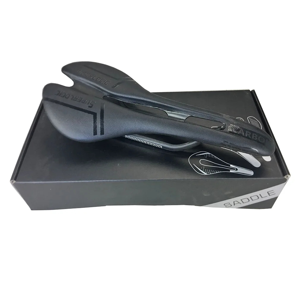 

Bicycle Accessories Carbon Fiber Leather Cushion Carbon Fiber Bicycle Saddle Bicycle Seat Bag Saddle Riding Equipment