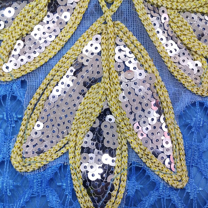 2020 красивые африканские модные кружевные аппликации Блестки Длинные платья для