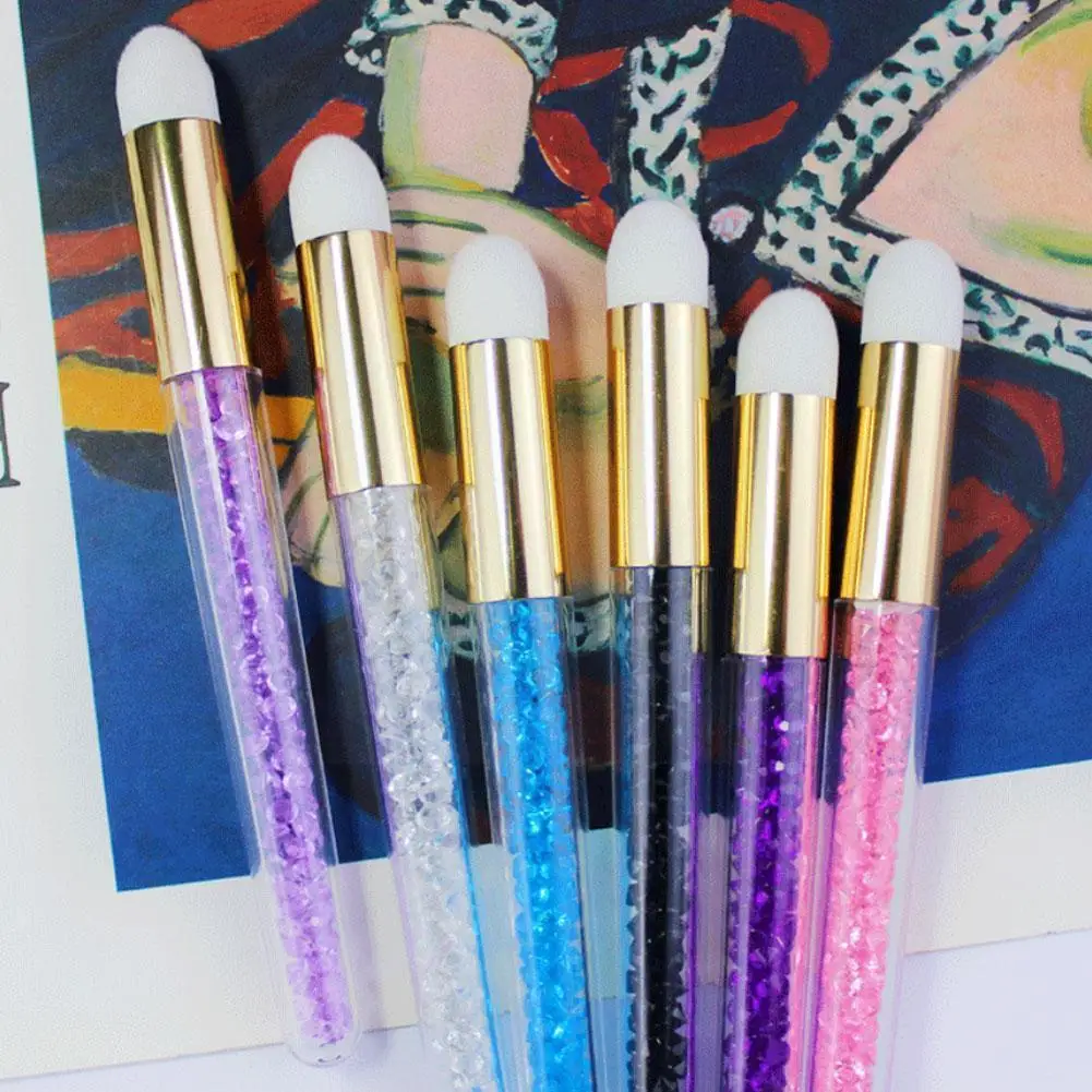 

Хрустальная ресница Чистящая Щетка для наращивания ресниц, инструменты для мытья ресниц, щетка-аппликатор для макияжа, веки V4R7