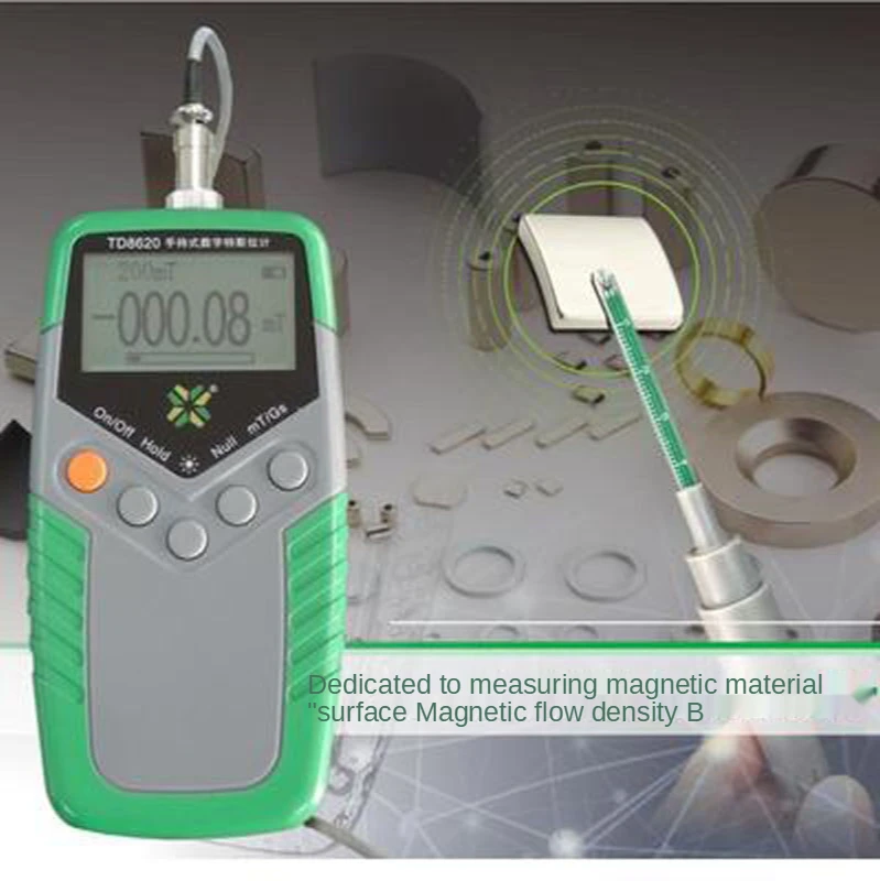 NEW Permanent Magnet Gauss Meter Handheld Digital Tesla Magnetic Flux Surface Field Test 5% Accuracy. | Инструменты