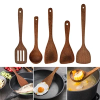 wooden cooking set kitchenware set utensils wooden spatula rice spoon kitchenware cooking tools soup scoop kitchen accessories