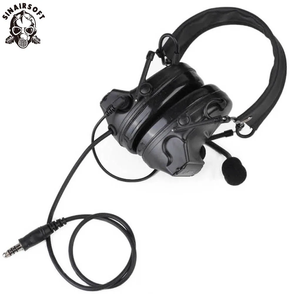 

SINAIRSOFT Z-tactical Sordin Tactical Headsets Airsoft Comtac Z 041 ZComtac II Headset Style Helmet Noise Canceling Headphone