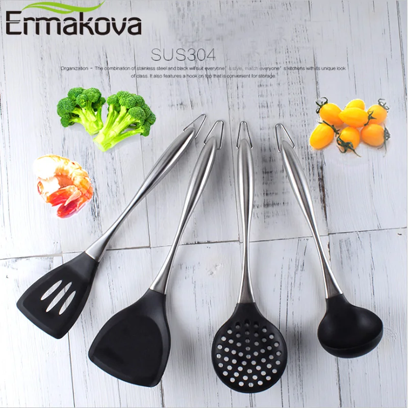 ERMAKOVA силиконовая кухонная утварь Антипригарная посуда гаджет кухонный