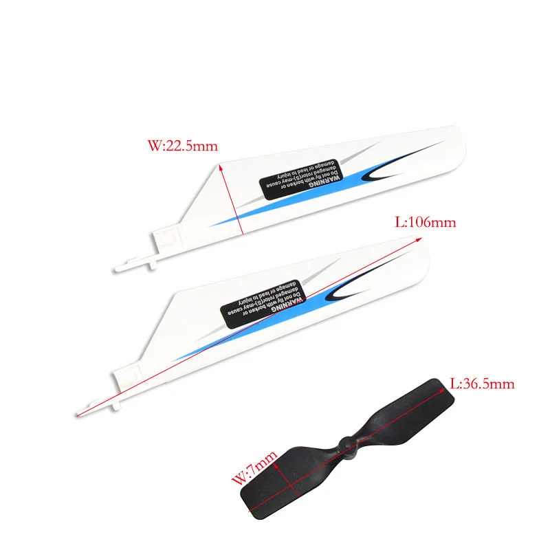 Wltoys Main Blade + Tail Spare Parts for WL V911 2.4G 4CH Single Propeller RC Helicopter | Игрушки и хобби