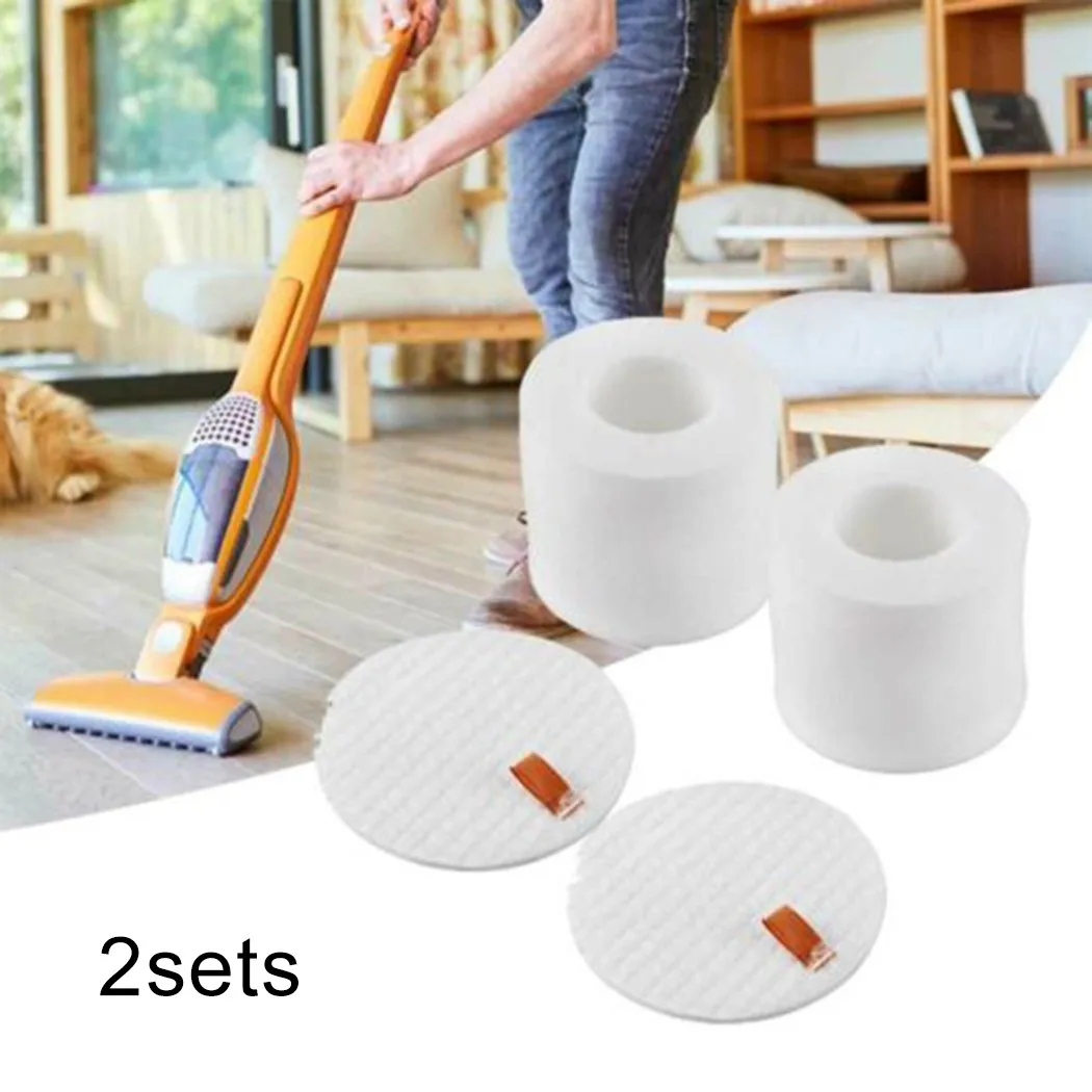 

2 Sets Felt Filter Foam Dust Filter Kit For SHARK NV650 NV752 Vacuum Cleaner