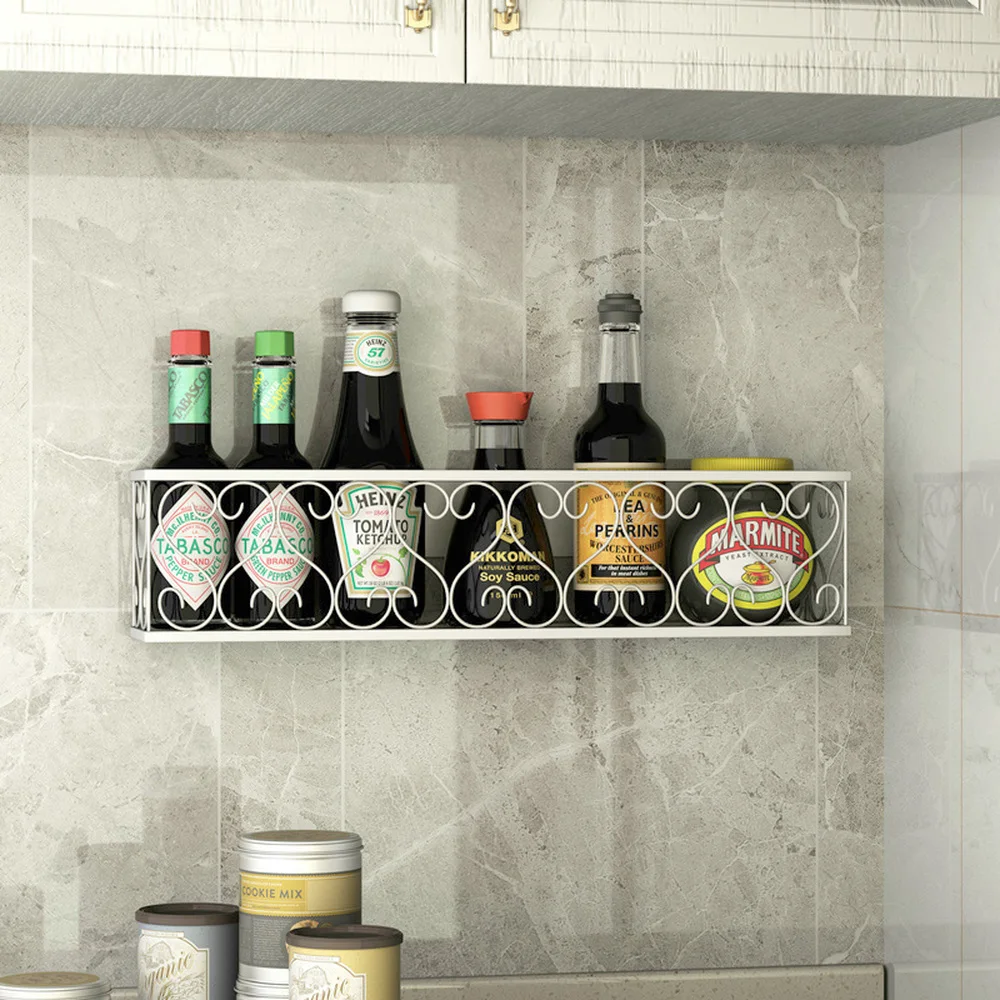 Стеллаж кухонный настенный для специй 1 упаковка|Настенные кухонные стеллажи| |