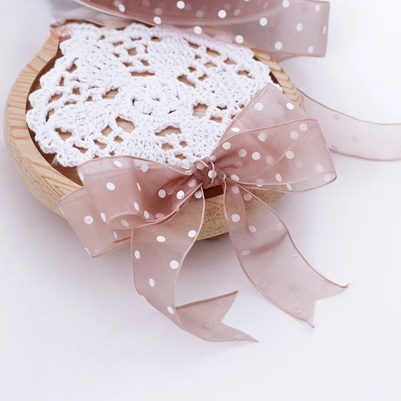 Кружевная лента из органзы 30 цветов Ширина 25 мм | Дом и сад