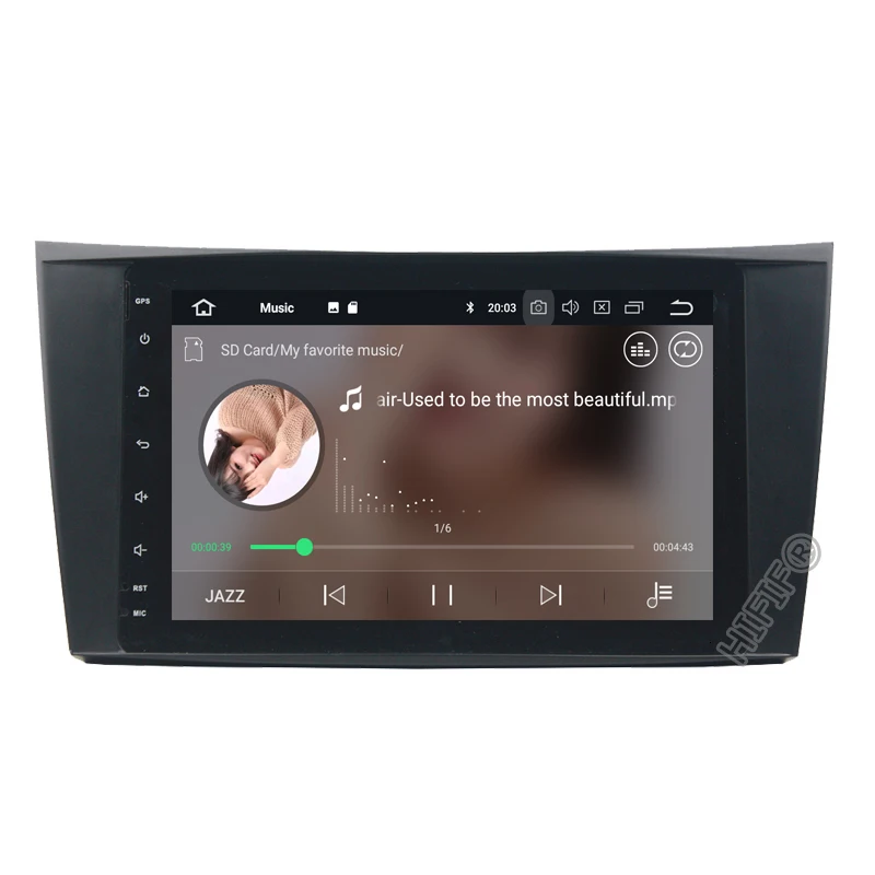 Автомобильный GPS-навигатор экран 8 дюймов IPS 2 ГБ 16 Android 9 0 для Mercedes W211 W219 W463 CLS350 CLS500