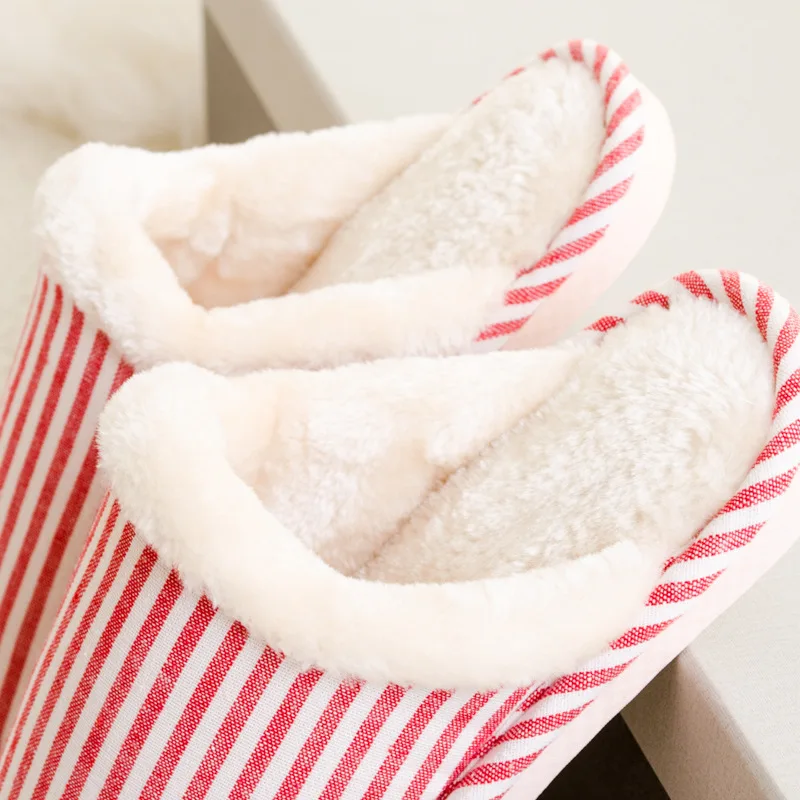 Новинка сезон осень зима пара хлопковых тапочек домашние тапочки на толстой